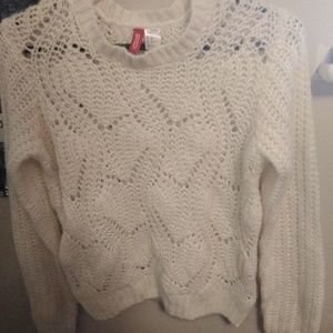DIVIDED H&M Crotchet Sweater